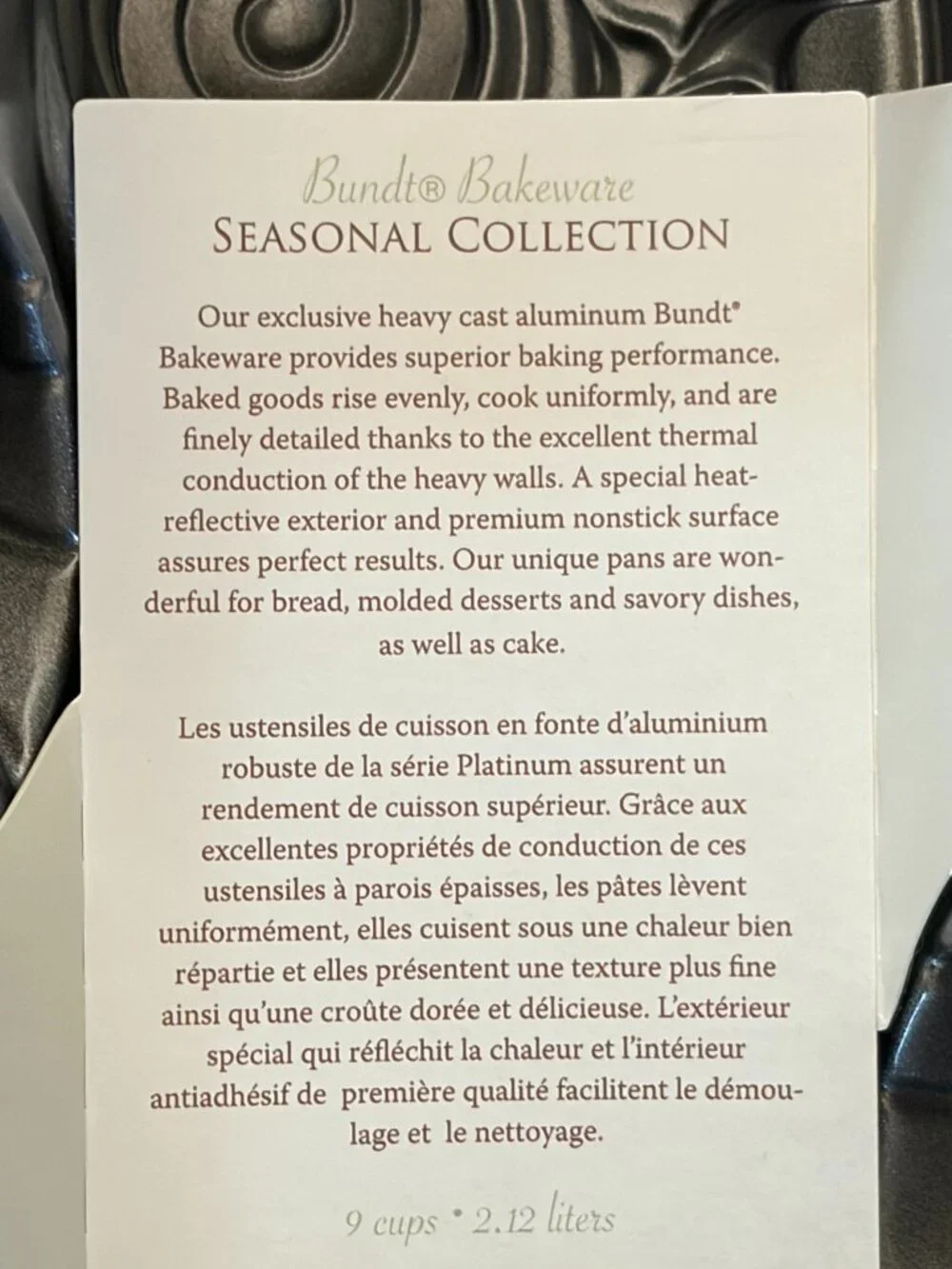 Nordic Ware craft stunning
